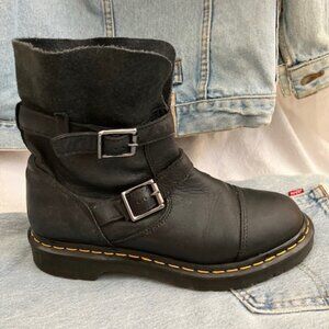 Dr. Marten Women's Size 8 Kristy Black leather boots